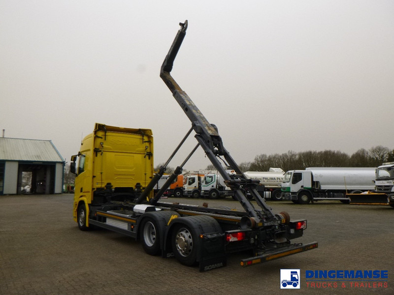 Scania R450 6x2 Euro 6C + Retarder + Meiller container hook 18.000 kg - Konkstõstukiga veoauto: pilt 4 Scania R450 6x2 Euro 6C + Retarder + Meiller container hook 18.000 kg - Konkstõstukiga veoauto: pilt 4