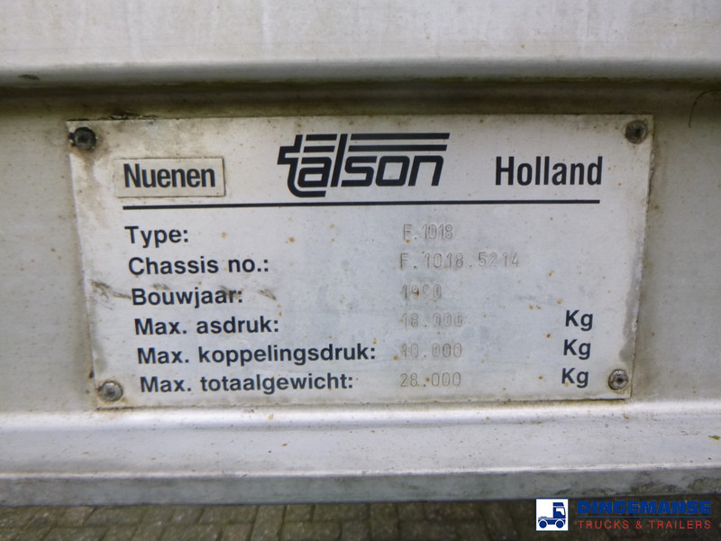 Furgoonjärelhaagis Talson 2-axle closed box trailer 89 m3: pilt 18