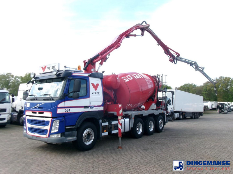 Volvo FM 420 8X4 Cifa MK25H concrete pump 25 m / mixer 7 m3 - Betoonipump: pilt 1 Volvo FM 420 8X4 Cifa MK25H concrete pump 25 m / mixer 7 m3 - Betoonipump: pilt 1