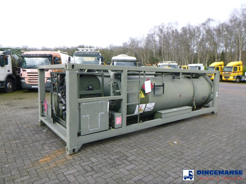 WEW (Westerwälder Eisenwerk) Fuel (kerosene, diesel) tank container 20 ft. inox 10 m3 / 1 comp + pump - Säilitusmahuti: pilt 1 WEW (Westerwälder Eisenwerk) Fuel (kerosene, diesel) tank container 20 ft. inox 10 m3 / 1 comp + pump - Säilitusmahuti: pilt 1