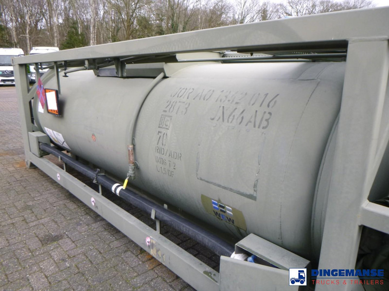 WEW (Westerwälder Eisenwerk) Fuel (kerosene, diesel) tank container 20 ft. inox 10 m3 / 1 comp + pump - Säilitusmahuti: pilt 5 WEW (Westerwälder Eisenwerk) Fuel (kerosene, diesel) tank container 20 ft. inox 10 m3 / 1 comp + pump - Säilitusmahuti: pilt 5