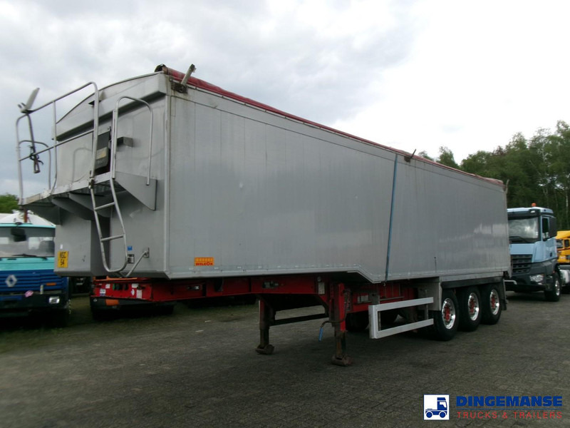 WILCOX Tipper trailer alu 52 m3 + tarpaulin - Kallur-poolhaagis: pilt 1 WILCOX Tipper trailer alu 52 m3 + tarpaulin - Kallur-poolhaagis: pilt 1