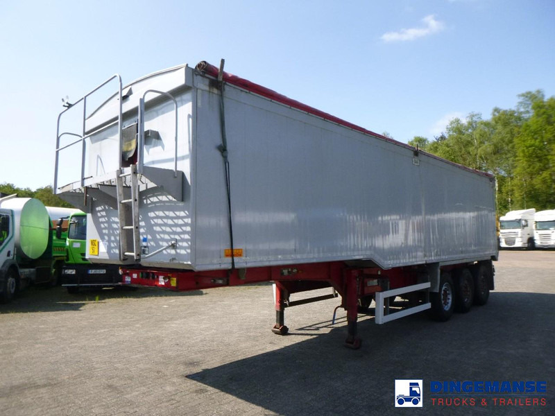 WILCOX Tipper trailer alu 55 m3 + tarpaulin - Kallur-poolhaagis: pilt 1 WILCOX Tipper trailer alu 55 m3 + tarpaulin - Kallur-poolhaagis: pilt 1