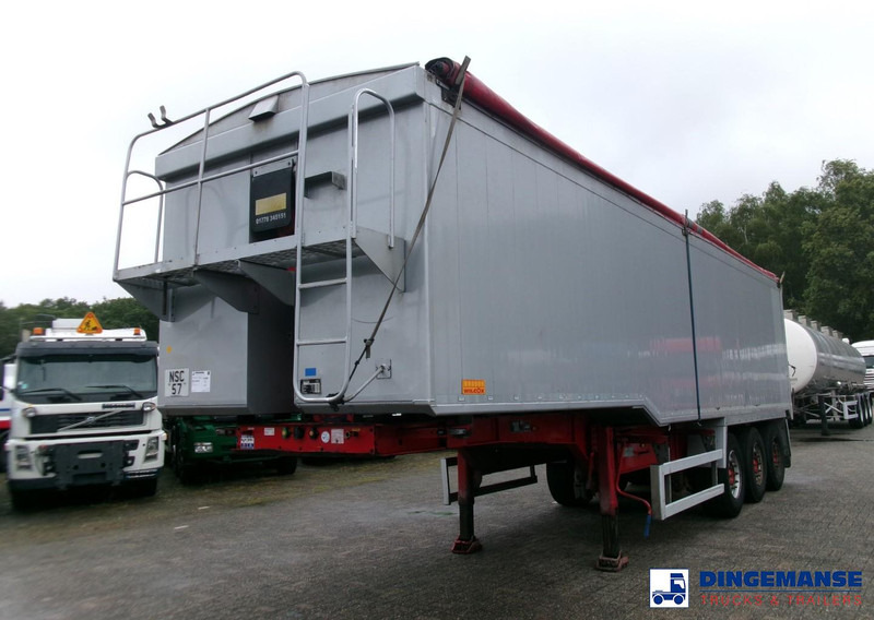 WILCOX Tipper trailer alu 55 m3 + tarpaulin - Kallur-poolhaagis: pilt 1 WILCOX Tipper trailer alu 55 m3 + tarpaulin - Kallur-poolhaagis: pilt 1