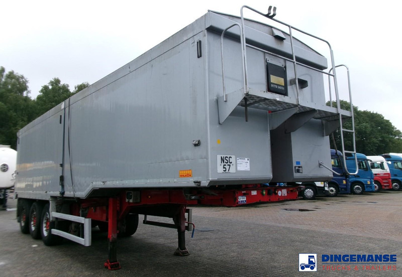 WILCOX Tipper trailer alu 55 m3 + tarpaulin - Kallur-poolhaagis: pilt 2 WILCOX Tipper trailer alu 55 m3 + tarpaulin - Kallur-poolhaagis: pilt 2