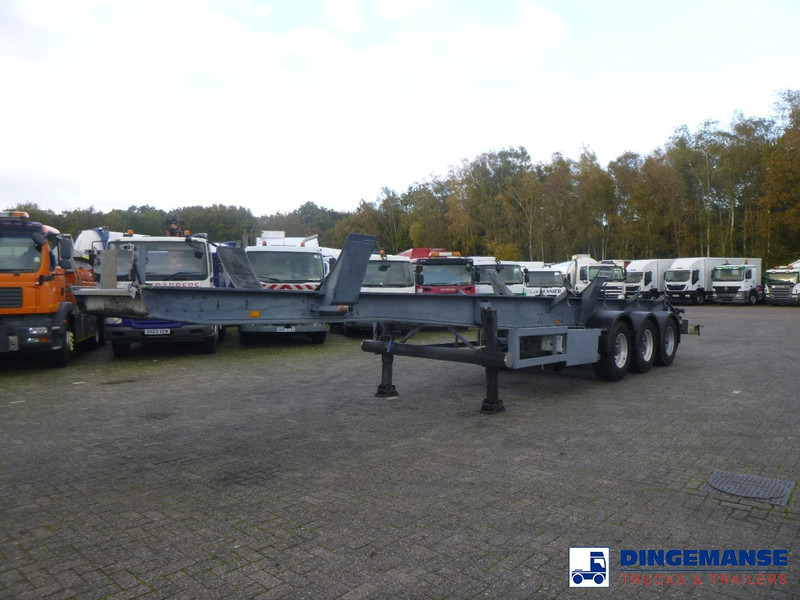 Filiat 3-axle tank trailer chassis incl supports - Tsistern poolhaagis: pilt 1 Filiat 3-axle tank trailer chassis incl supports - Tsistern poolhaagis: pilt 1