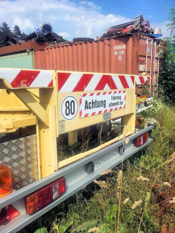 Goldhofer 3-Achs SPZ-DL3-38/80 Spezial 20,5meter + 3xLenk - Platvorm/ Madelpoolhaagis: pilt 2 Goldhofer 3-Achs SPZ-DL3-38/80 Spezial 20,5meter + 3xLenk - Platvorm/ Madelpoolhaagis: pilt 2