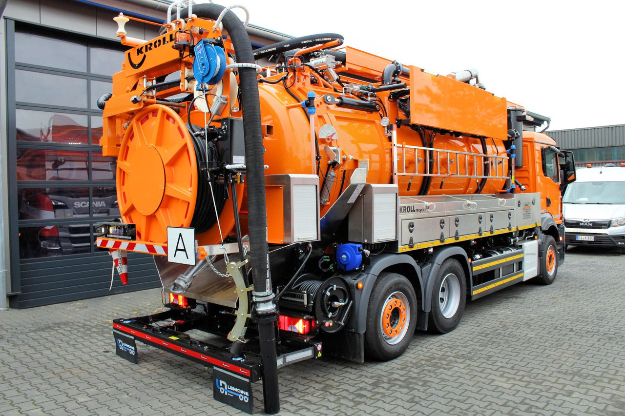 MAN TGS 26.480 6x2 Kroll 13m³ WRG Wasserrückgewinner - Vaakumveok: pilt 5 MAN TGS 26.480 6x2 Kroll 13m³ WRG Wasserrückgewinner - Vaakumveok: pilt 5