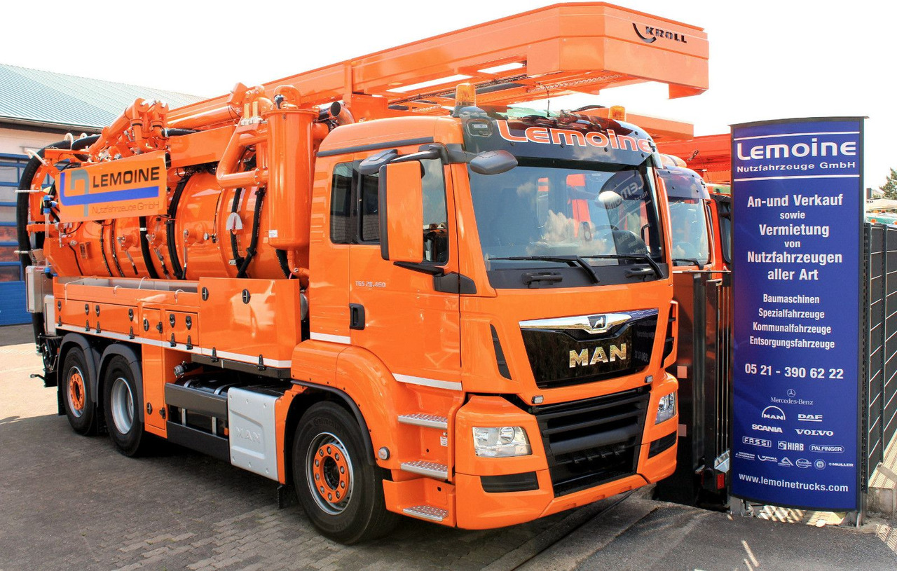 MAN TGS 26.480 6x2 Kroll 14m³ WRG Wasserrückgewinner - Vaakumveok: pilt 1 MAN TGS 26.480 6x2 Kroll 14m³ WRG Wasserrückgewinner - Vaakumveok: pilt 1