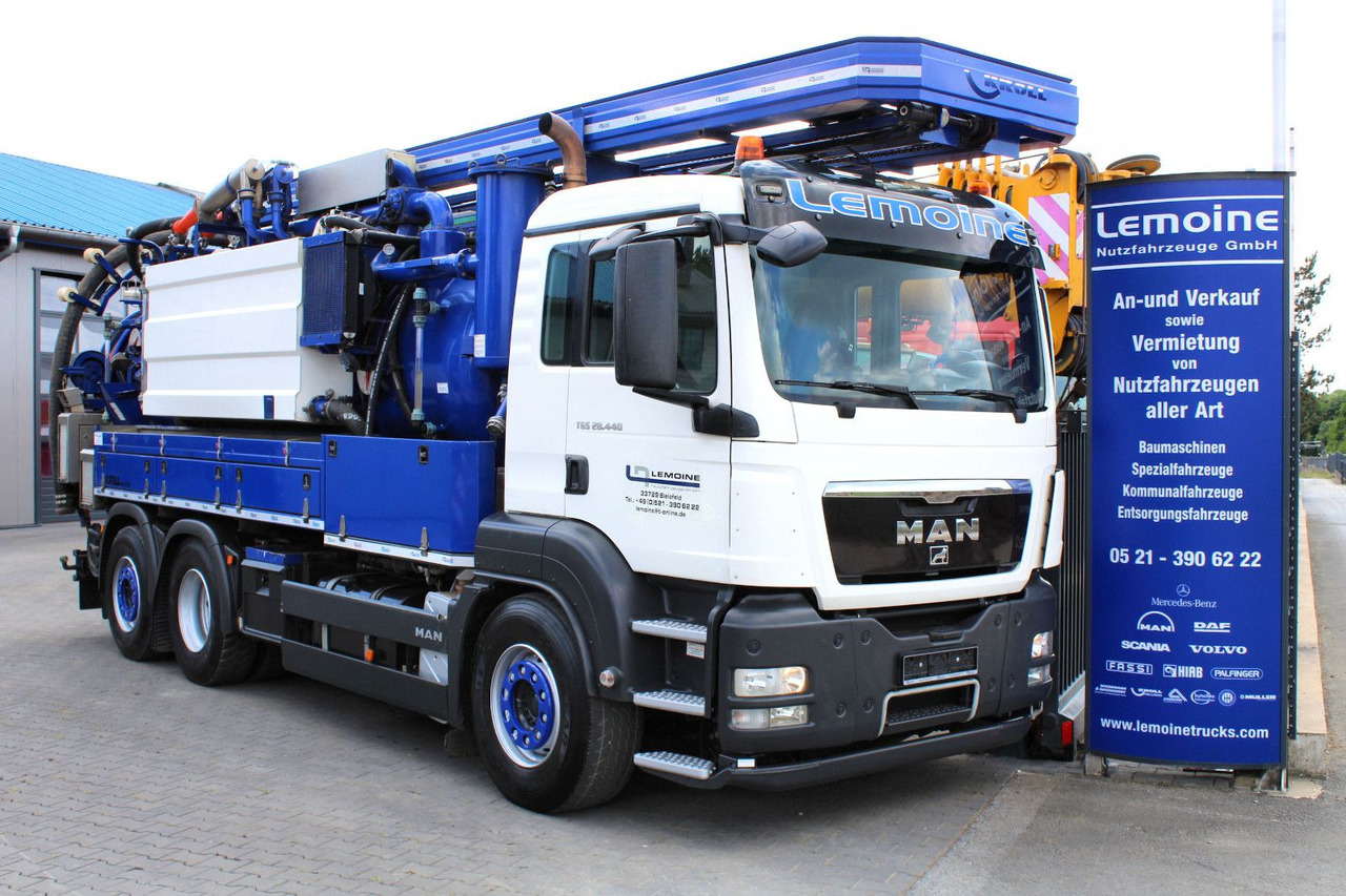 MAN TGS 28.440 6x2 Kroll 14,5m³ W-Rückgewinner KOMBI - Vaakumveok: pilt 1 MAN TGS 28.440 6x2 Kroll 14,5m³ W-Rückgewinner KOMBI - Vaakumveok: pilt 1