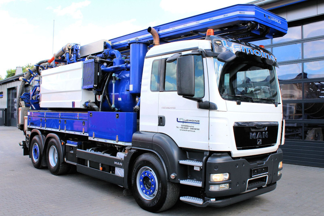 MAN TGS 28.440 6x2 Kroll 14,5m³ W-Rückgewinner KOMBI - Vaakumveok: pilt 2 MAN TGS 28.440 6x2 Kroll 14,5m³ W-Rückgewinner KOMBI - Vaakumveok: pilt 2