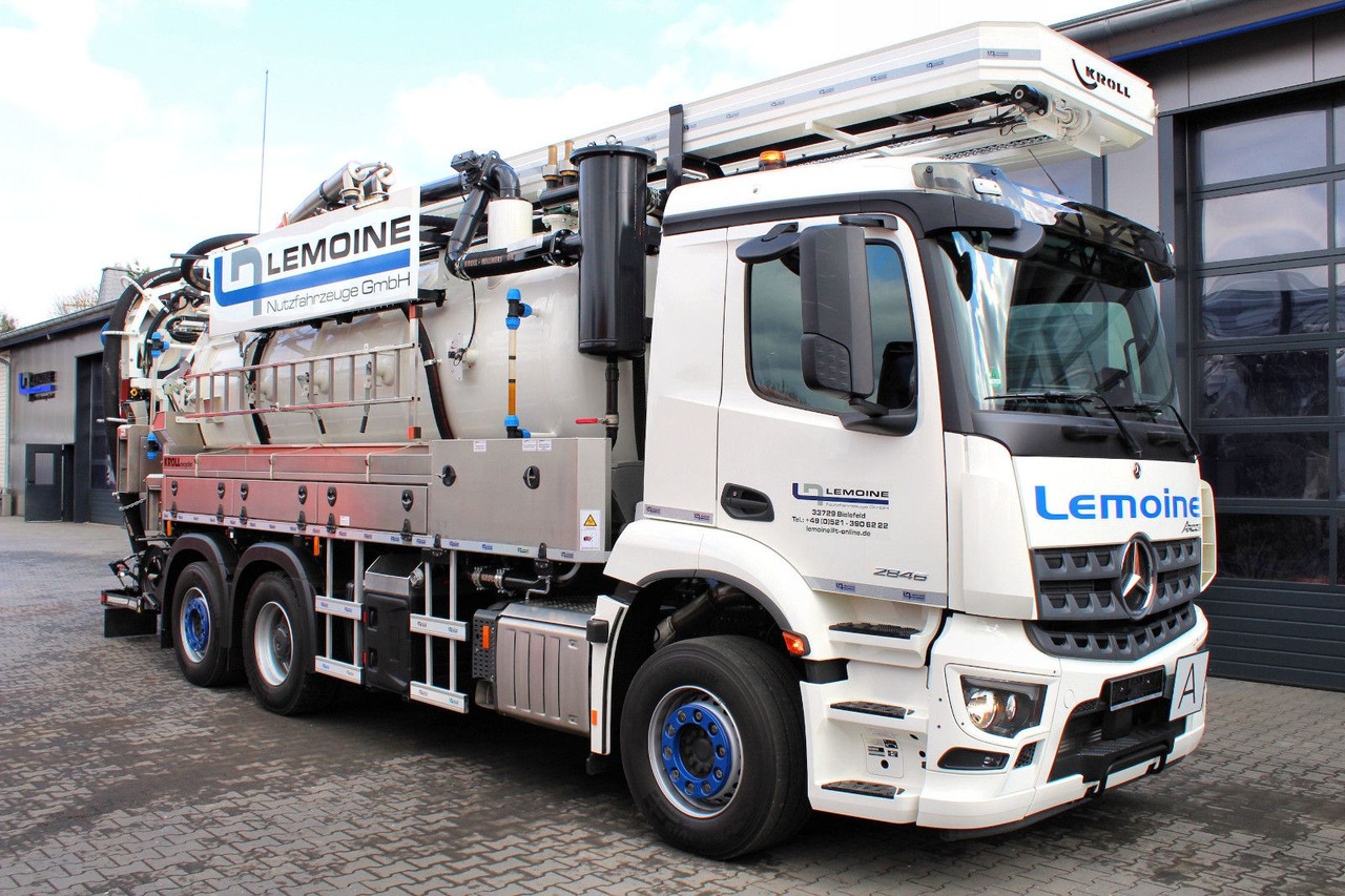 Mercedes-Benz AROCS 2546 6x2 Kroll 14m³ WRG Wasserrückgewinner - Vaakumveok: pilt 2 Mercedes-Benz AROCS 2546 6x2 Kroll 14m³ WRG Wasserrückgewinner - Vaakumveok: pilt 2