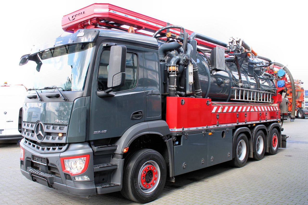 Mercedes-Benz AROCS 3246 8x4 Kroll 16m³ WRG Winterheizung -15C - Vaakumveok: pilt 2 Mercedes-Benz AROCS 3246 8x4 Kroll 16m³ WRG Winterheizung -15C - Vaakumveok: pilt 2