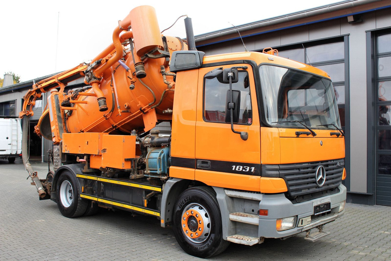 Mercedes-Benz Actros 1831 4x2 Hellmers 6,5m³ V2A INOX Kipper - Vaakumveok: pilt 1 Mercedes-Benz Actros 1831 4x2 Hellmers 6,5m³ V2A INOX Kipper - Vaakumveok: pilt 1