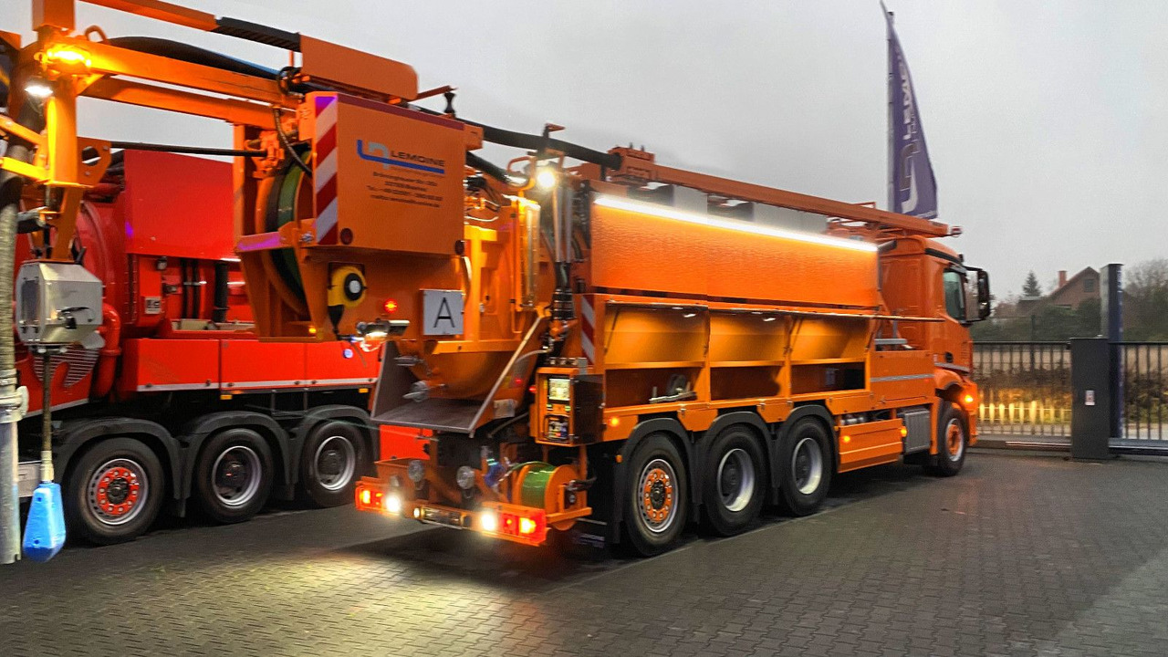 Mercedes-Benz Arocs 3551 8x4 Müller 16mCanalmaster F160EWA WRG - Vaakumveok: pilt 2 Mercedes-Benz Arocs 3551 8x4 Müller 16mCanalmaster F160EWA WRG - Vaakumveok: pilt 2