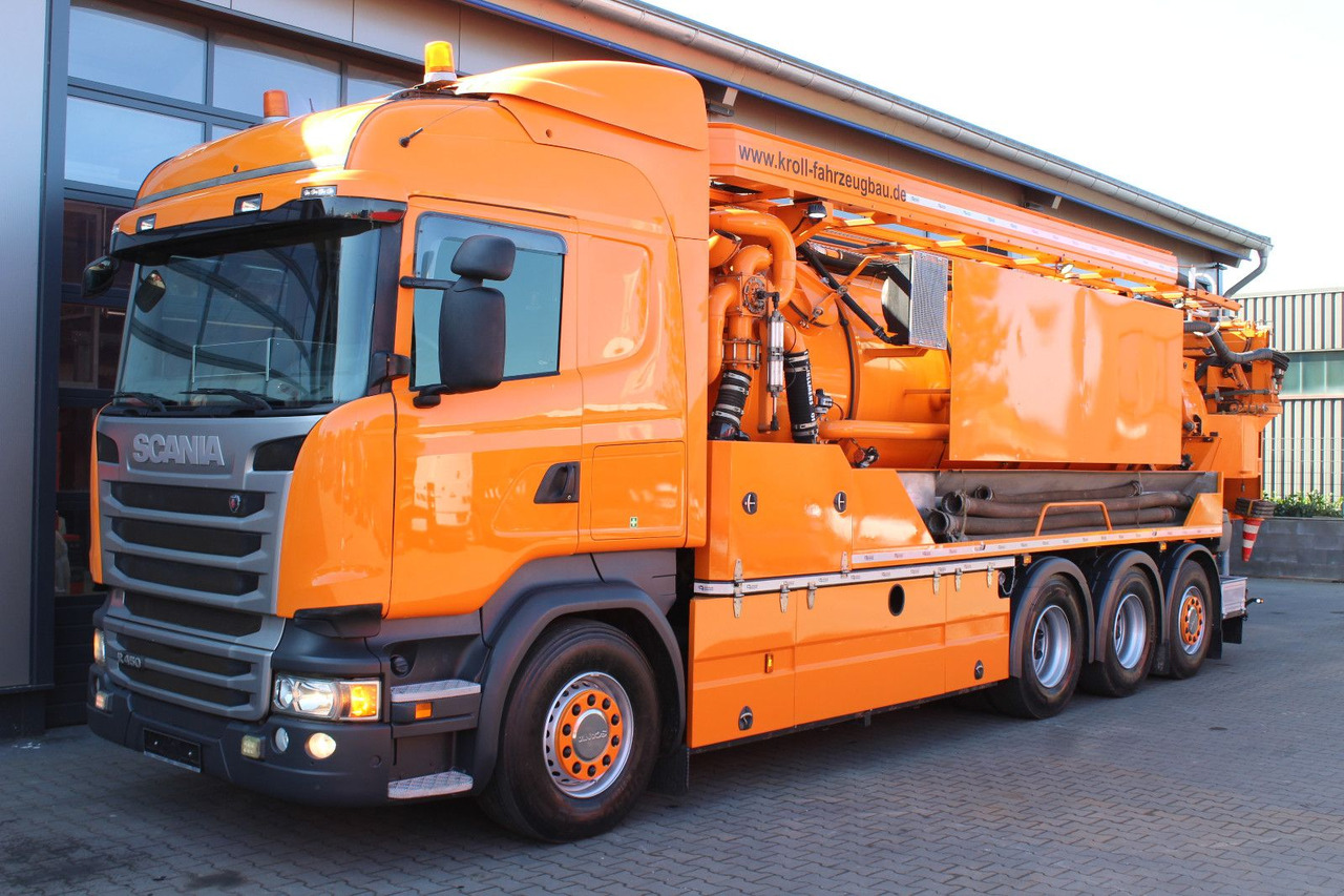 Scania R450 8x4 Kroll 19m³ Wasserrückgewinner Kombi-HD - Vaakumveok: pilt 4 Scania R450 8x4 Kroll 19m³ Wasserrückgewinner Kombi-HD - Vaakumveok: pilt 4