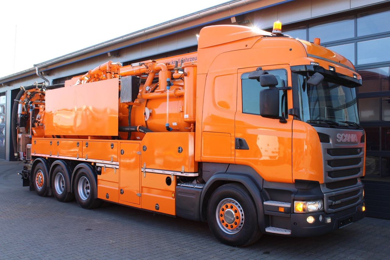 Scania R450 8x4 Kroll 19m³ Wasserrückgewinner Kombi-HD - Vaakumveok: pilt 2 Scania R450 8x4 Kroll 19m³ Wasserrückgewinner Kombi-HD - Vaakumveok: pilt 2