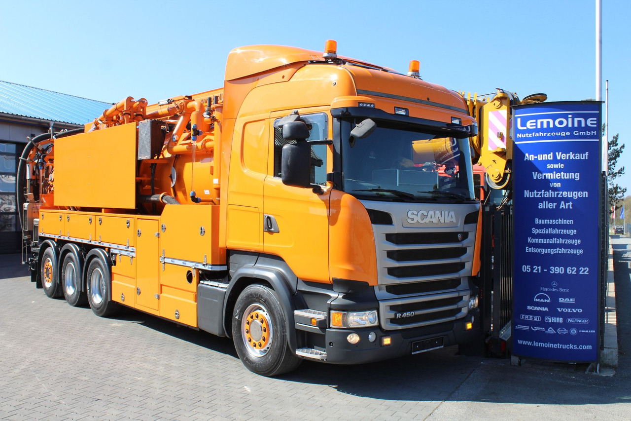 Scania R450 8x4 Kroll 19m³ Wasserrückgewinner Kombi-HD - Vaakumveok: pilt 1 Scania R450 8x4 Kroll 19m³ Wasserrückgewinner Kombi-HD - Vaakumveok: pilt 1