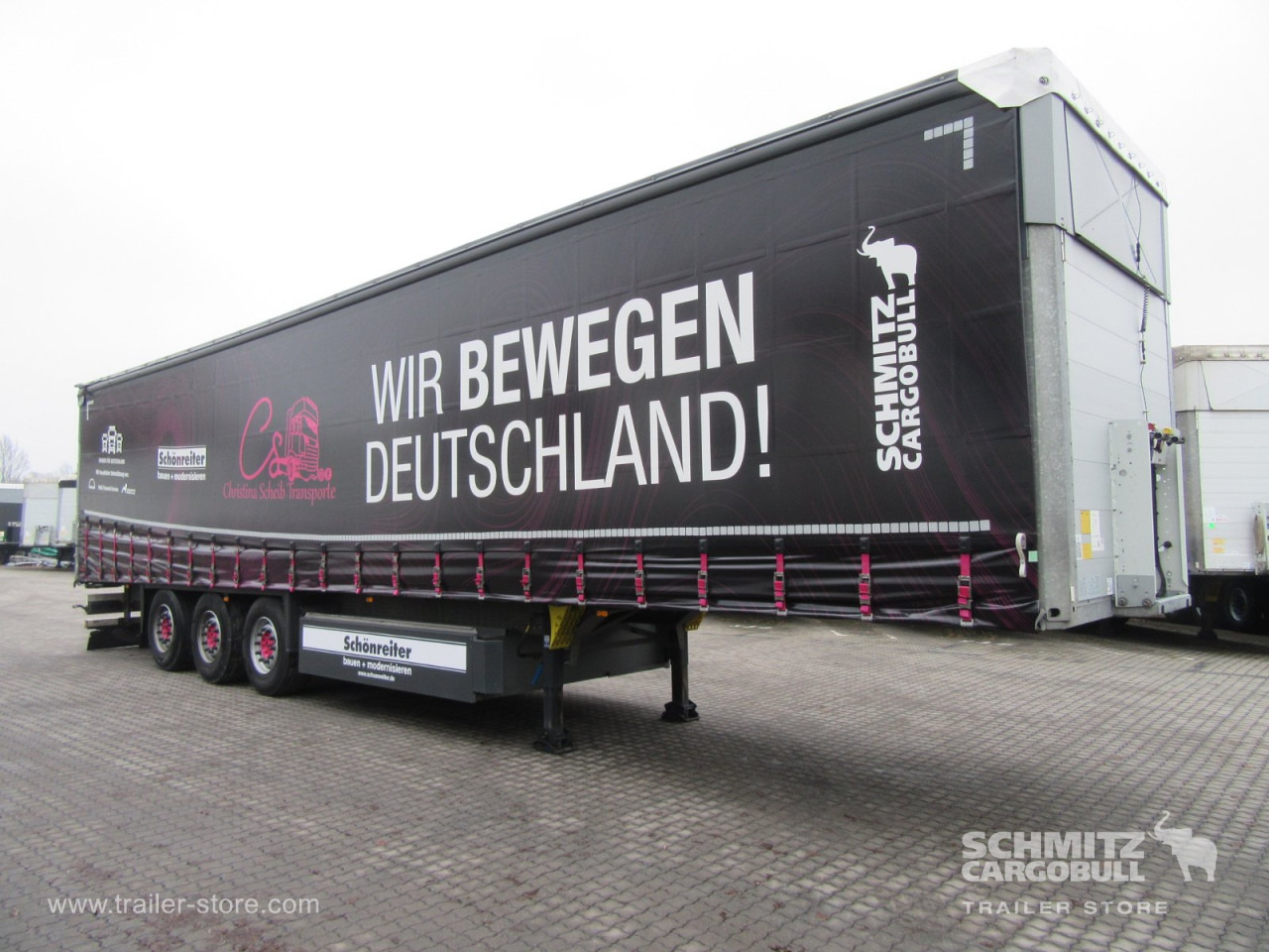 SCHMITZ Auflieger Curtainsider Standard - Tentpoolhaagis: pilt 1 SCHMITZ Auflieger Curtainsider Standard - Tentpoolhaagis: pilt 1