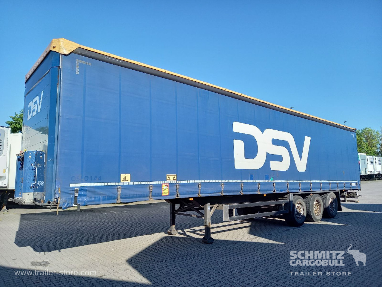 Tentpoolhaagis SCHMITZ Auflieger Curtainsider Standard: pilt 1