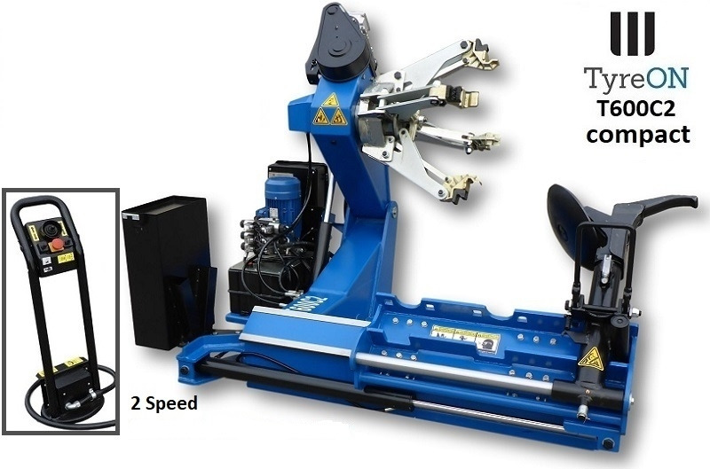 T600C2 truck tyrechanger 26 Inch2 mounting speeds - very compact - power 3kW+2.2kW - Garaažiseadmed: pilt 1 T600C2 truck tyrechanger 26 Inch2 mounting speeds - very compact - power 3kW+2.2kW - Garaažiseadmed: pilt 1