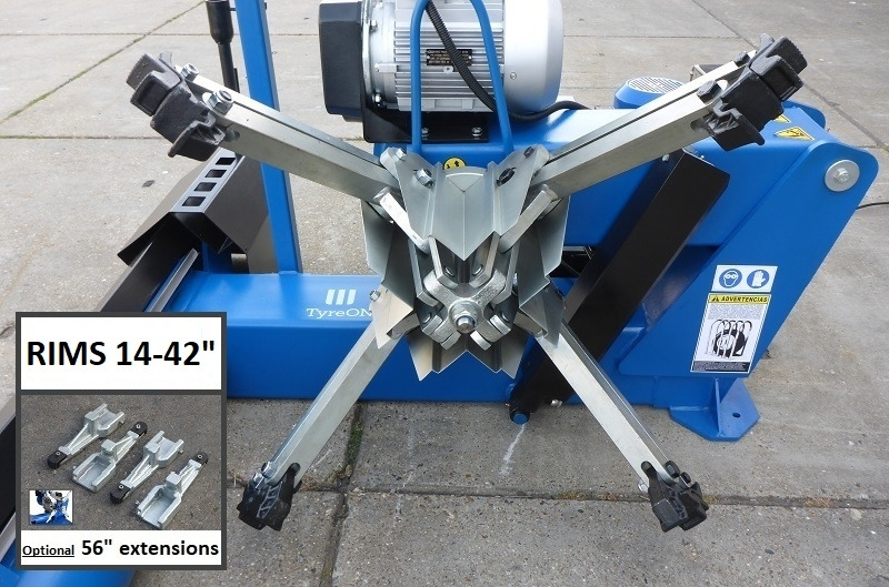 T700 truck tyrechanger 42 Inch 2 mounting speeds - power 4kW+2.2kW - Garaažiseadmed: pilt 3 T700 truck tyrechanger 42 Inch 2 mounting speeds - power 4kW+2.2kW - Garaažiseadmed: pilt 3