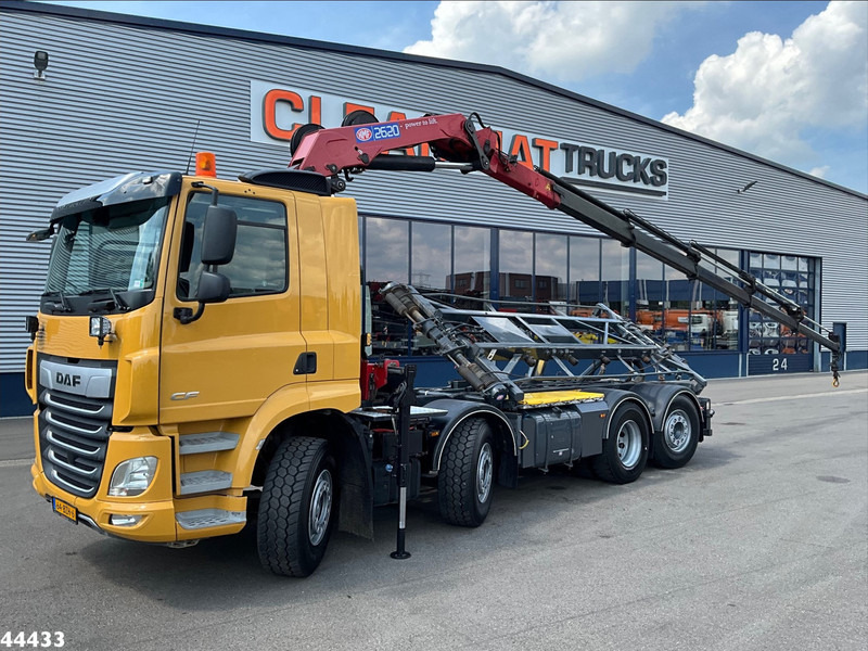 DAF DAF FAX CF 480 Euro 6 HMF 26 Tonmeter laadkraan - Veoauto - kaablisüsteem, Kraanaga veoauto: pilt 3 DAF DAF FAX CF 480 Euro 6 HMF 26 Tonmeter laadkraan - Veoauto - kaablisüsteem, Kraanaga veoauto: pilt 3