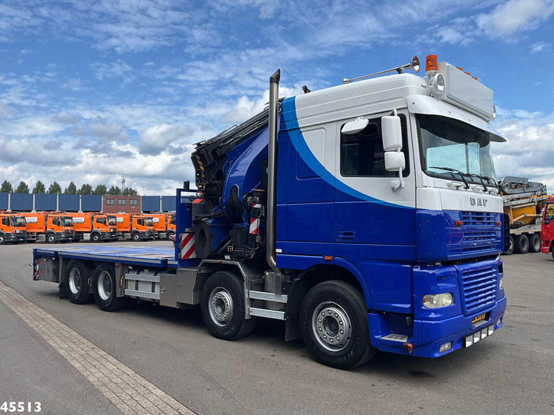 DAF FAD 95 XF 480 8x4 Effer 85 Tonmeter laadkraan + Fly-Jib (Bj. 2012) - Kraanaga veoauto: pilt 5 DAF FAD 95 XF 480 8x4 Effer 85 Tonmeter laadkraan + Fly-Jib (Bj. 2012) - Kraanaga veoauto: pilt 5