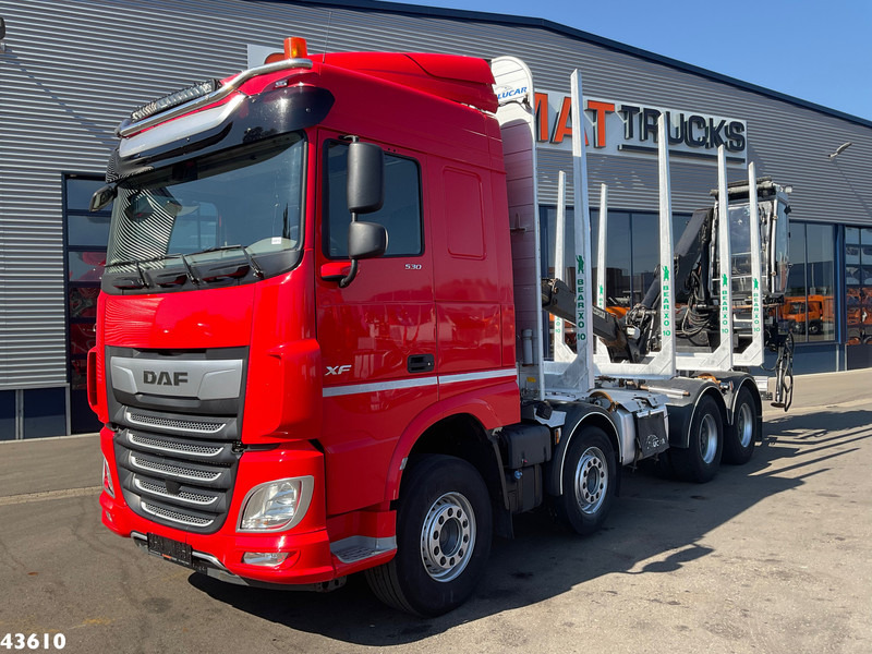 DAF FAD XF 530 8x4 Holzkran - Kraanaga veoauto: pilt 3 DAF FAD XF 530 8x4 Holzkran - Kraanaga veoauto: pilt 3