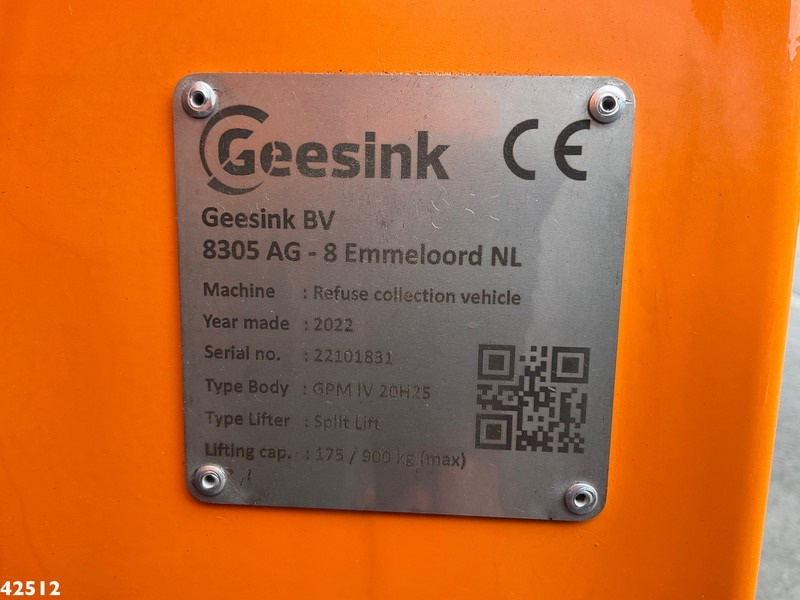 Prügiauto DAF FAG CF 300 Geesink 20m³: pilt 12