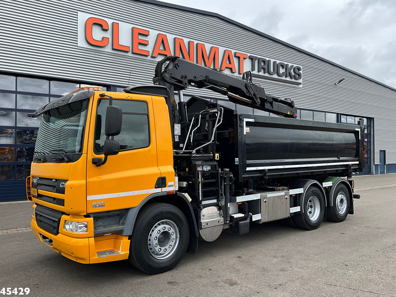 DAF FAN 75 CF 360 Hiab 12 Tonmeter laadkraan + Kipper 15m³ Just 177.993 km! liising DAF FAN 75 CF 360 Hiab 12 Tonmeter laadkraan + Kipper 15m³ Just 177.993 km!: pilt 10