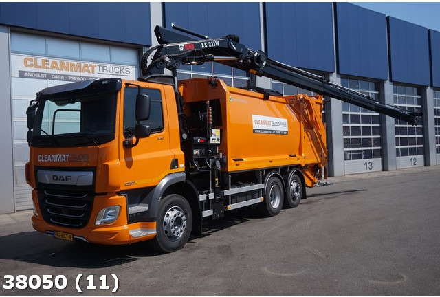 DAF FAN CF 340 Hiab 21 ton/meter laadkraan - Prügiauto: pilt 1 DAF FAN CF 340 Hiab 21 ton/meter laadkraan - Prügiauto: pilt 1