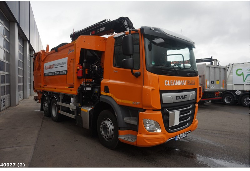 DAF FAN CF 340 Hiab 21 ton/meter laadkraan - Prügiauto: pilt 4 DAF FAN CF 340 Hiab 21 ton/meter laadkraan - Prügiauto: pilt 4