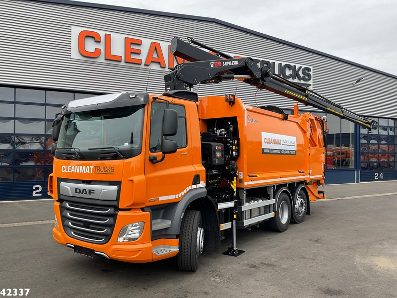 DAF FAN CF 340 Hiab 23 Tonmeter laadkraan - Prügiauto: pilt 1 DAF FAN CF 340 Hiab 23 Tonmeter laadkraan - Prügiauto: pilt 1