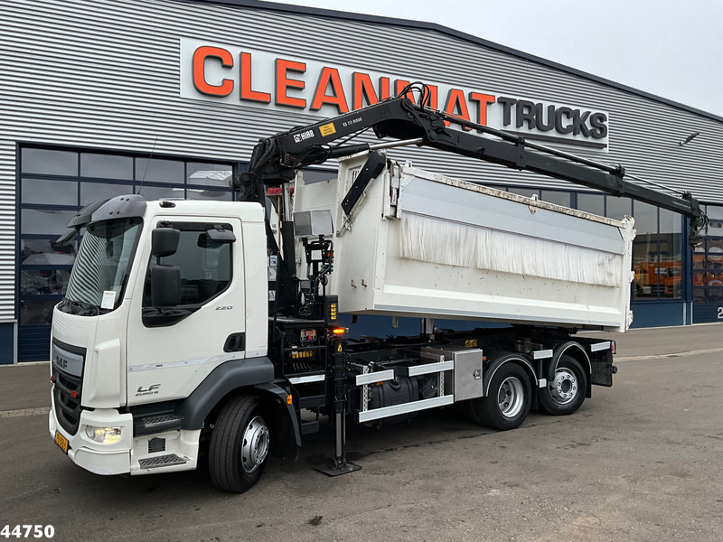 DAF FAN LF 220 Euro 6 Hiab 11 Tonmeter laadkraan Just 166.649 Km! - Kallurauto, Kraanaga veoauto: pilt 1 DAF FAN LF 220 Euro 6 Hiab 11 Tonmeter laadkraan Just 166.649 Km! - Kallurauto, Kraanaga veoauto: pilt 1