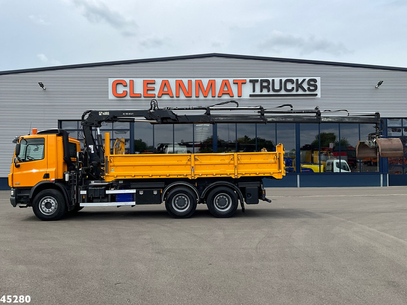 DAF FAT 75 CF 340 6x4 Manual Full steel Hiab 16 Tonmeter laadkraan - Kallurauto, Kraanaga veoauto: pilt 4 DAF FAT 75 CF 340 6x4 Manual Full steel Hiab 16 Tonmeter laadkraan - Kallurauto, Kraanaga veoauto: pilt 4