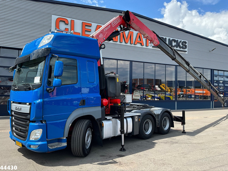 DAF FAT 85.510 6x4 Euro 6 Retarder Fassi 36 Tonmeter laadkraan - Kraanaga veoauto: pilt 1 DAF FAT 85.510 6x4 Euro 6 Retarder Fassi 36 Tonmeter laadkraan - Kraanaga veoauto: pilt 1