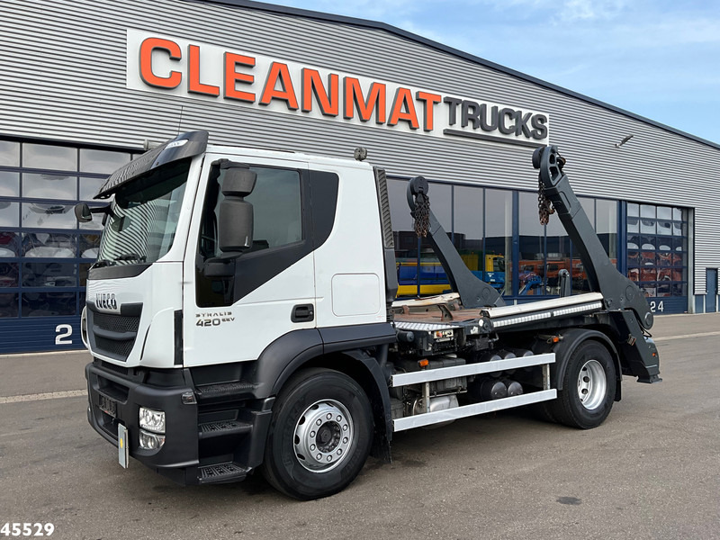 Iveco Stralis 420 12 Ton portaalarmsysteem - Nöörtõstukiga veoauto: pilt 1 Iveco Stralis 420 12 Ton portaalarmsysteem - Nöörtõstukiga veoauto: pilt 1