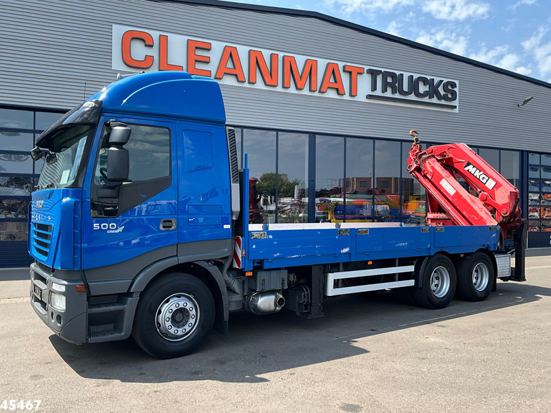 Iveco Stralis 500 6x4 MKG 54 Tonmeter laadkraan - Madelveok/ Platvormveok, Kraanaga veoauto: pilt 4 Iveco Stralis 500 6x4 MKG 54 Tonmeter laadkraan - Madelveok/ Platvormveok, Kraanaga veoauto: pilt 4