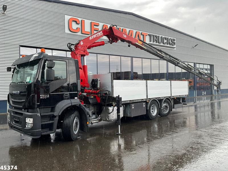 Iveco Stralis AD260S40Y Euro 6 Ferrari 28 Tonmeter laadkraan - Kraanaga veoauto: pilt 1 Iveco Stralis AD260S40Y Euro 6 Ferrari 28 Tonmeter laadkraan - Kraanaga veoauto: pilt 1