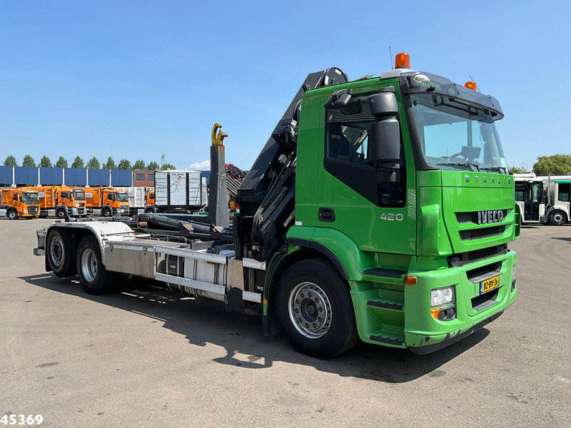 Iveco Stralis AD260S42Y HMF 20 Tonmeter laadkraan - Konkstõstukiga veoauto, Kraanaga veoauto: pilt 3 Iveco Stralis AD260S42Y HMF 20 Tonmeter laadkraan - Konkstõstukiga veoauto, Kraanaga veoauto: pilt 3
