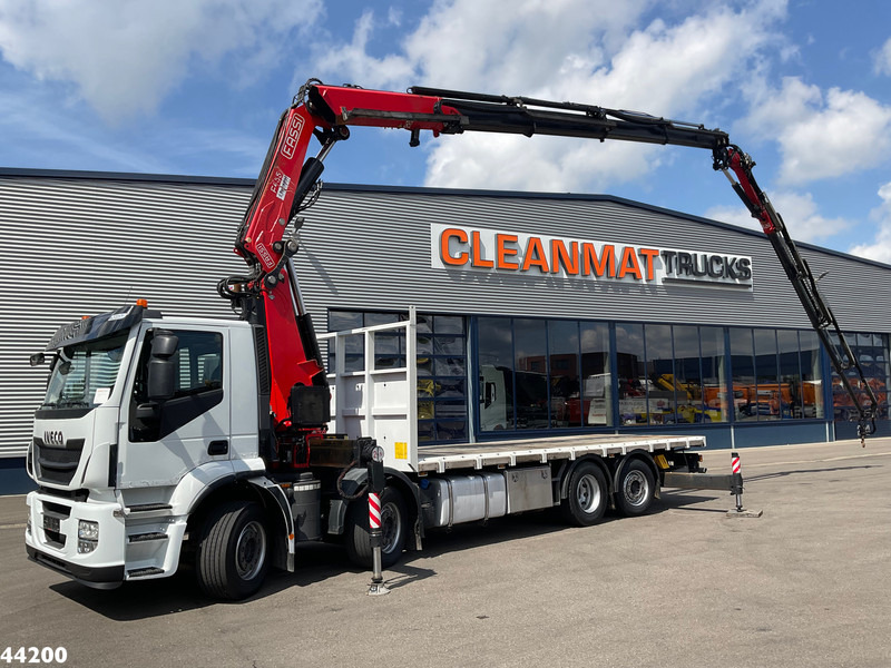 Iveco Stralis AD320S46Y Euro 6 Fassi 45 Tonmeter laadkraan + Fly-Jib - Kraanaga veoauto: pilt 1 Iveco Stralis AD320S46Y Euro 6 Fassi 45 Tonmeter laadkraan + Fly-Jib - Kraanaga veoauto: pilt 1