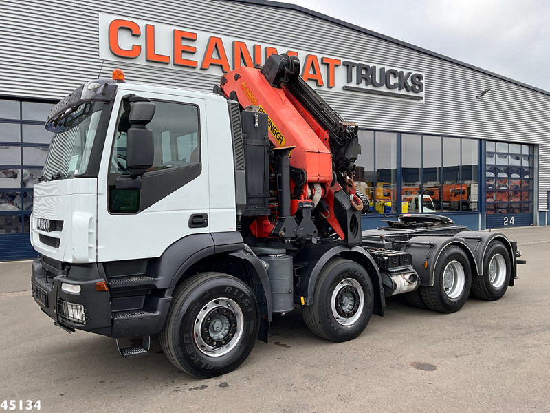 Iveco Stralis AD410T44 8x4 Palfinger 44 Tonmeter laadkraan + Fly-Jib Just 222.398 km! - Kraanaga veoauto: pilt 4 Iveco Stralis AD410T44 8x4 Palfinger 44 Tonmeter laadkraan + Fly-Jib Just 222.398 km! - Kraanaga veoauto: pilt 4
