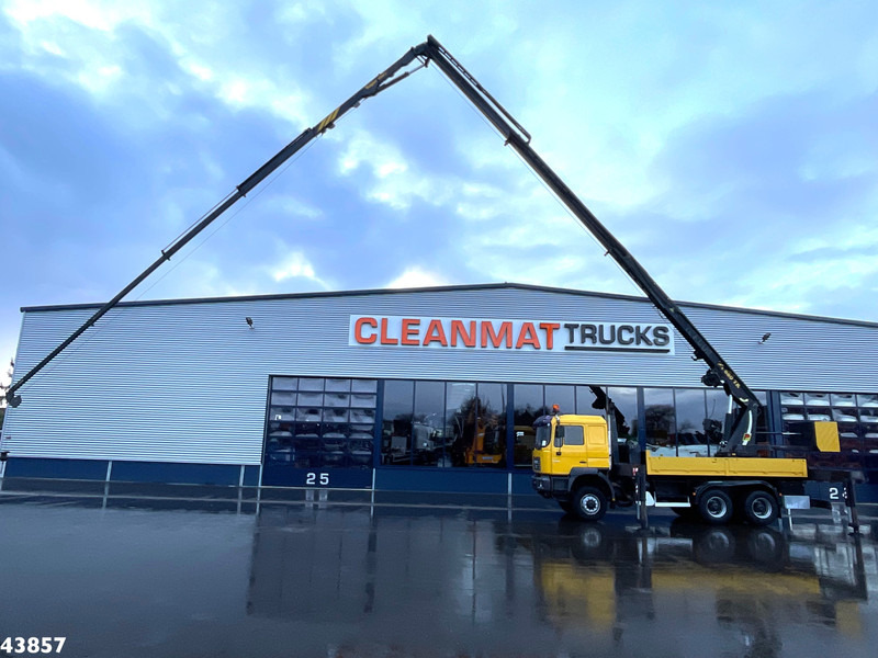 MAN F2000 6x6 Full Steel Manual Palfinger 68 Meter Dachdecker kran Just 54.133 km! - Kraanaga veoauto: pilt 1 MAN F2000 6x6 Full Steel Manual Palfinger 68 Meter Dachdecker kran Just 54.133 km! - Kraanaga veoauto: pilt 1