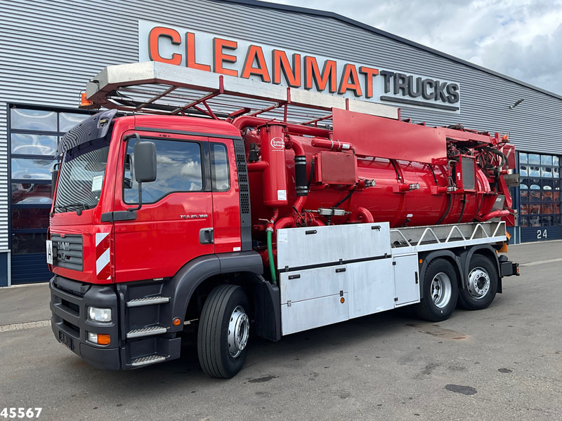 MAN TGA 26.360 Kutschke 12,5 m³ Combi Kolkenzuiger Just 168.699 km! - Vaakumveok: pilt 3 MAN TGA 26.360 Kutschke 12,5 m³ Combi Kolkenzuiger Just 168.699 km! - Vaakumveok: pilt 3