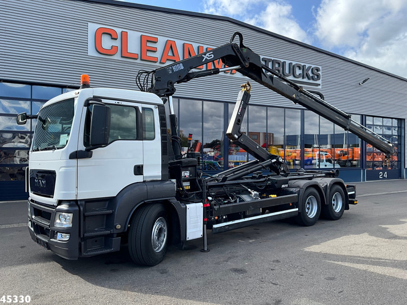 MAN TGS 26.360 6x4 Hiab 12 Tonmeter laadkraan - Konkstõstukiga veoauto, Kraanaga veoauto: pilt 1 MAN TGS 26.360 6x4 Hiab 12 Tonmeter laadkraan - Konkstõstukiga veoauto, Kraanaga veoauto: pilt 1