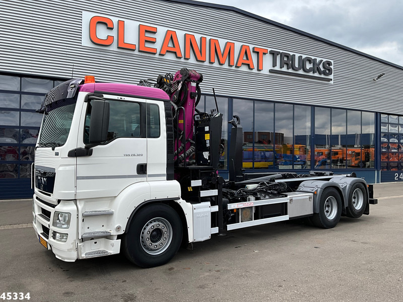 MAN TGS 28.320 Palfinger 15 Tonmeter Z-kraan Just 105.229 km! - Konkstõstukiga veoauto, Kraanaga veoauto: pilt 2 MAN TGS 28.320 Palfinger 15 Tonmeter Z-kraan Just 105.229 km! - Konkstõstukiga veoauto, Kraanaga veoauto: pilt 2