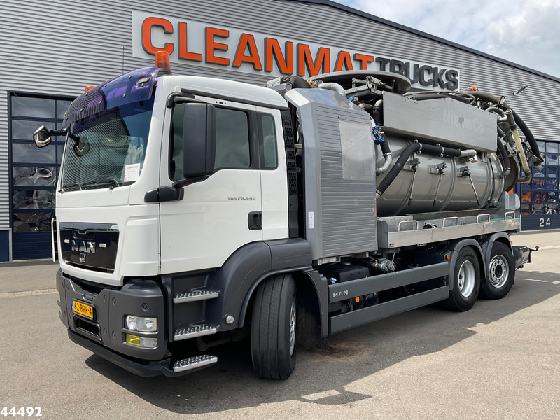 MAN TGS 28.440 FFG Flensburger 12,5m³ Saug/Spul combi Waterrecycling - Vaakumveok: pilt 2 MAN TGS 28.440 FFG Flensburger 12,5m³ Saug/Spul combi Waterrecycling - Vaakumveok: pilt 2