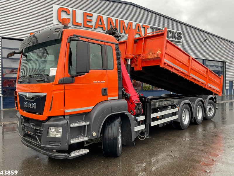 MAN TGS 35.400 8x4 Euro 6 Palfinger 17 Tonmeter Z-kraan - Kallurauto, Kraanaga veoauto: pilt 3 MAN TGS 35.400 8x4 Euro 6 Palfinger 17 Tonmeter Z-kraan - Kallurauto, Kraanaga veoauto: pilt 3