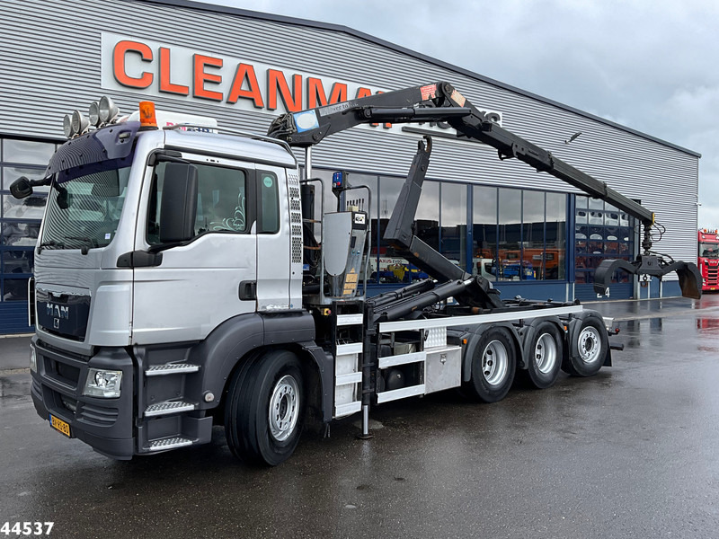 MAN TGS 35.400 8x4 HMF 16 Tonmeter Z-kraan - Konkstõstukiga veoauto: pilt 1 MAN TGS 35.400 8x4 HMF 16 Tonmeter Z-kraan - Konkstõstukiga veoauto: pilt 1